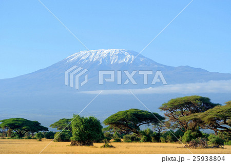 Snow on top of Mount Kilimanjaro 25938804