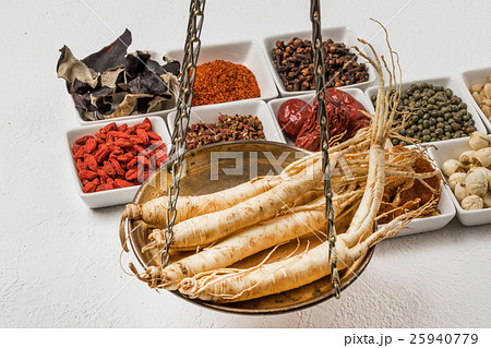 朝鮮人参と漢方　薬膳　健康食 Chinese medicine and ginseng 25940779