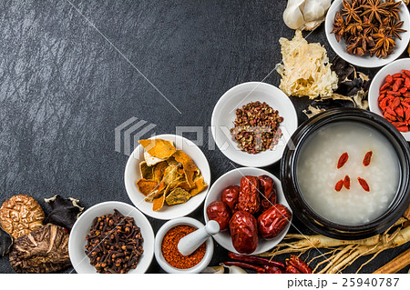 朝鮮人参と漢方 薬膳 健康食 Chinese medicine and ginseng 朝鮮人参と漢方 薬膳 健康食 Chinese medicine and ginseng 25940787