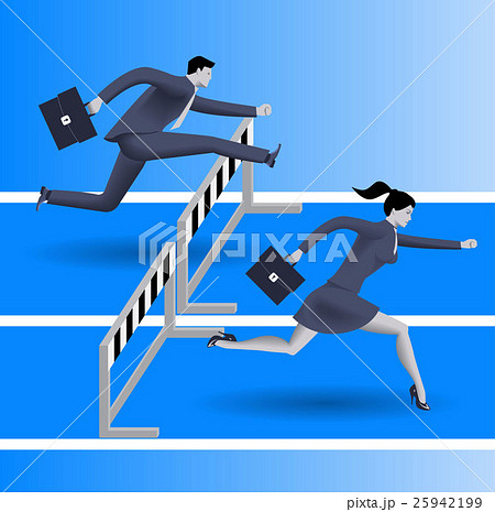 Ladies can compete business concept 25942199