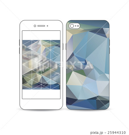 Mobile smartphone with an example of the screen 25944310