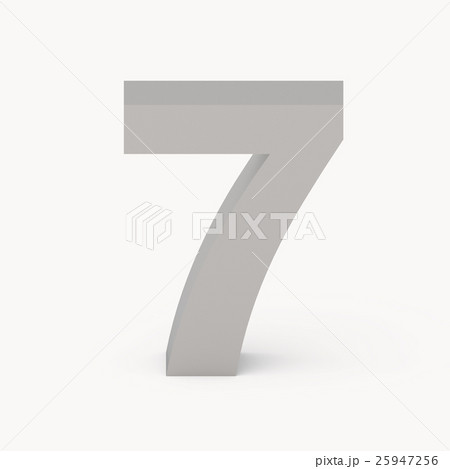 matte grey number 7 25947256