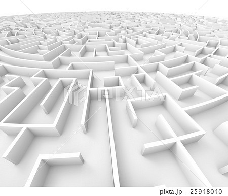 3d rendering maze 25948040