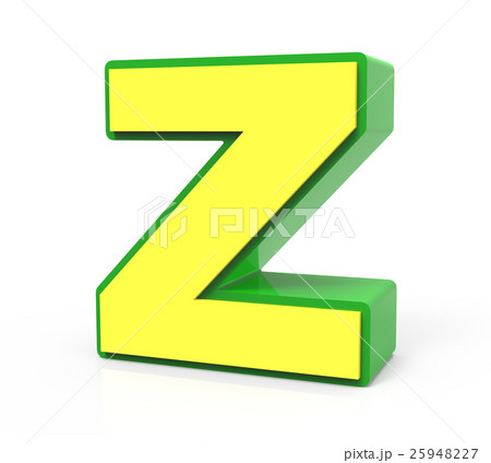 3D Toy letter Z 25948227