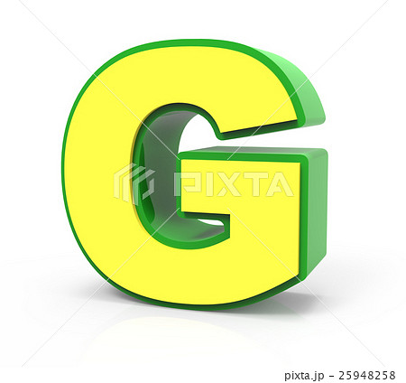 3D Toy letter G 3D Toy letter G 25948258