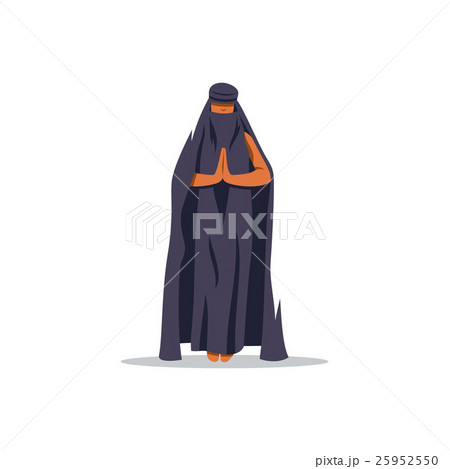 Young Arab woman in traditional dress.  25952550
