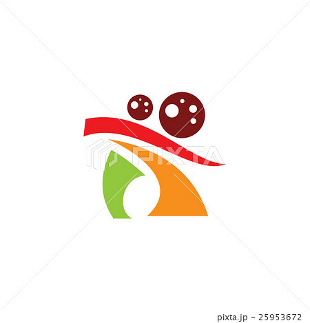Pizza dancing sign. Vector Illustration. Pizza dancing sign. Vector Illustration. 25953672