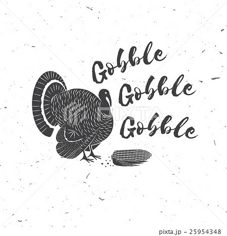 Happy Thanksgiving. Vector illustration. Happy Thanksgiving. Vector illustration. 25954348