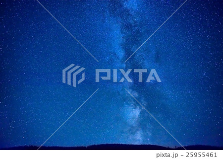 Night dark blue sky with many stars Night dark blue sky with many stars 25955461