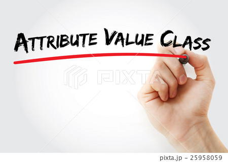 Hand writing Attribute Value Class 25958059