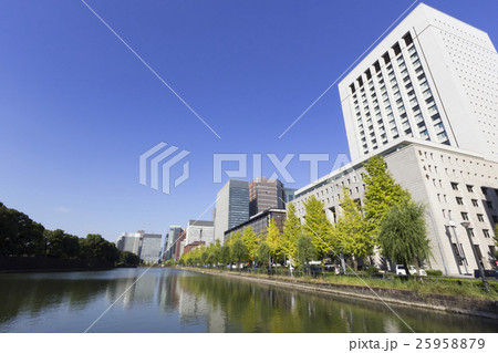 東京・日比谷通りの街並み 東京・日比谷通りの街並み 25958879