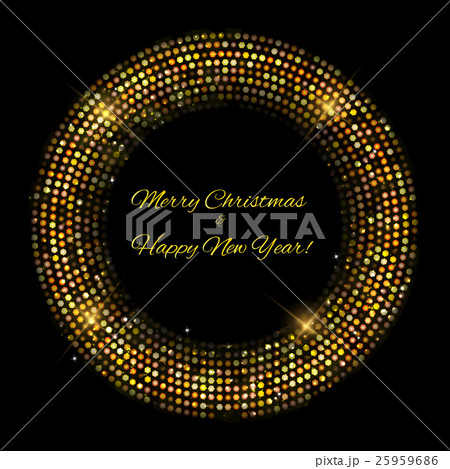 Gold sparkles Banners. Abstract Beauty Merry 25959686
