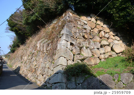 櫛崎城　二ノ丸石垣 25959709
