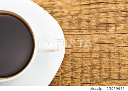Cup of strong black coffee - close up studio shot Cup of strong black coffee - close up studio shot 25959923
