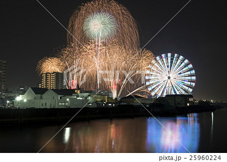【愛知県名古屋市名古屋港】名港水上芸術花火 【愛知県名古屋市名古屋港】名港水上芸術花火 25960224