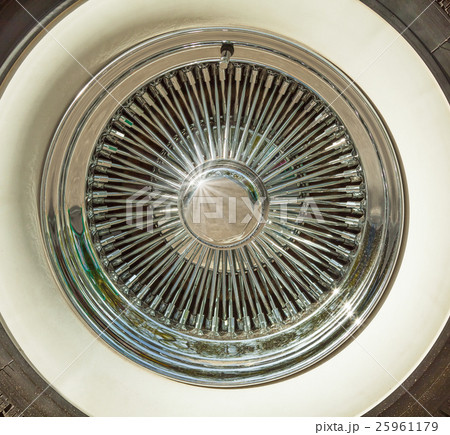 Retro car tire Retro car tire 25961179