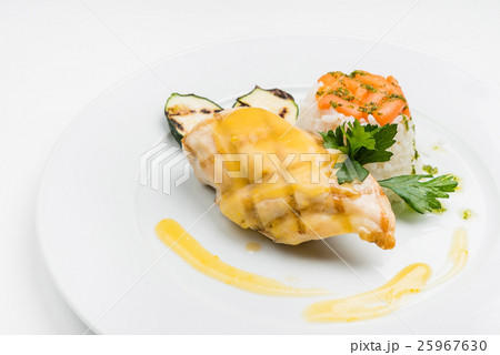 chicken breast with rice 25967630