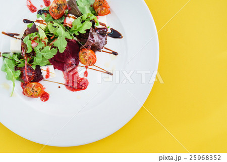 salad with beetroot salad with beetroot 25968352