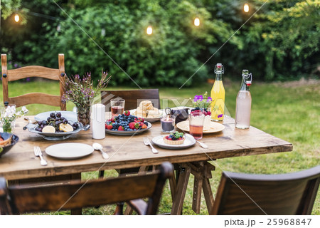 Table Food Lunch Variety Concept Table Food Lunch Variety Concept 25968847