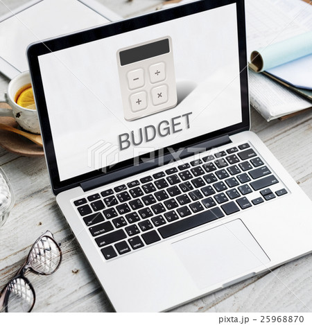 Calculator Financial Accounting Investment Graphic Concept 25968870