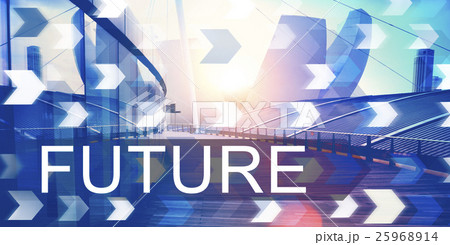 Future Imagine Development Forecast Time Concept 25968914