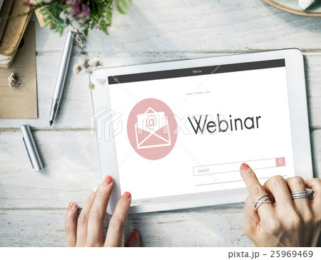 Webinar Brainstorming Web Conference Connection Technology Concept Webinar Brainstorming Web Conference Connection Technology Concept 25969469