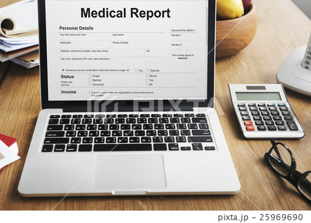 Medical Report Record Form History Patient Concept 25969690