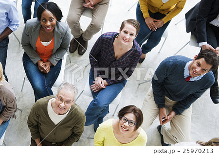 People Conference Seminar Convention Smiling Audience Concept 25970213