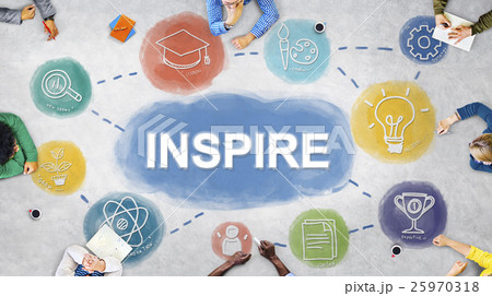 Learn And Lead Research Knowledge Graphic Concept Learn And Lead Research Knowledge Graphic Concept 25970318