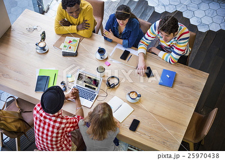 Brainstorming Connection Colleagues Team Concept 25970438