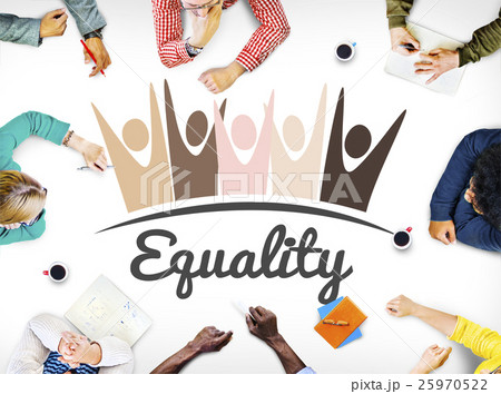 Equality Fairness Fundamental Rights Racist Discrimination Concept Equality Fairness Fundamental Rights Racist Discrimination Concept 25970522