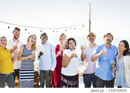 Group Of People Party Concept Group Of People Party Concept 25970950