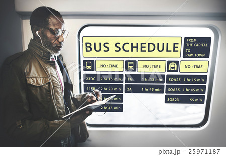 Bus Route Express Terminal Schedule Concept Bus Route Express Terminal Schedule Concept 25971187