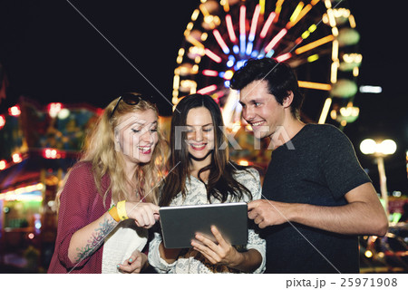 Amusement Leisure Funny Happiness Enjoyment Concept Amusement Leisure Funny Happiness Enjoyment Concept 25971908