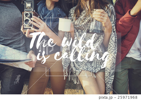 Wild Exploration Journey Travel Trek Trip Tour Concept 25971968