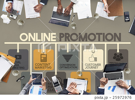 Online Promotion Advertisement Commercial Concept Online Promotion Advertisement Commercial Concept 25972976