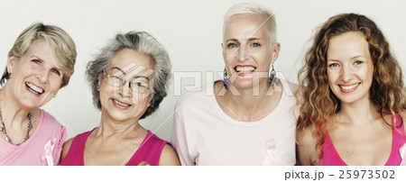 Women Breast Cancer Support Charity Concept 25973502