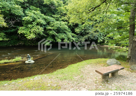 宮島峡　人魚像 25974186