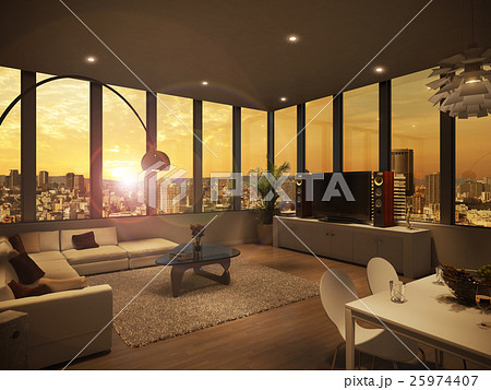 ペントハウス 夕方 ペントハウス 夕方 25974407