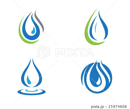 Water wave Logo Template Water wave Logo Template 25974608