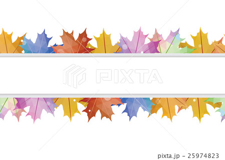 Abstract maple leaves isolated on white background Abstract maple leaves isolated on white background 25974823