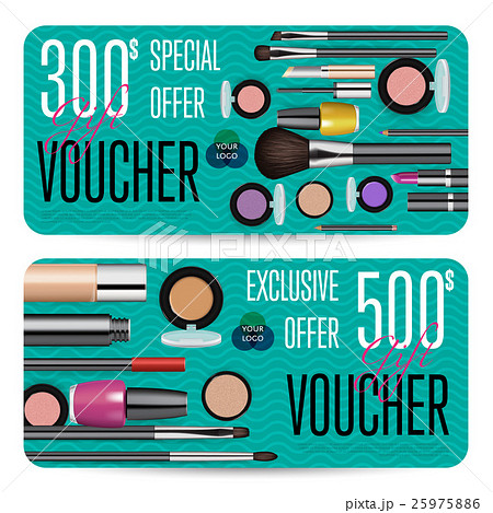 Cosmetics Shop Grand Opening Prepaid Gift Coupon Cosmetics Shop Grand Opening Prepaid Gift Coupon 25975886