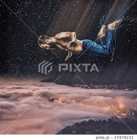 The male break dancer in water. The male break dancer in water. 25978232
