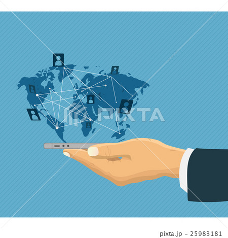 Social media networks and communication concept Social media networks and communication concept 25983181