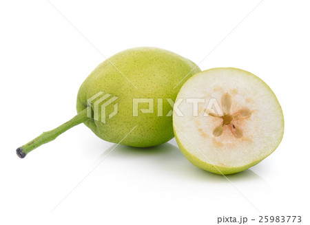 pear on white background 25983773
