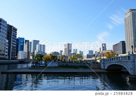 大阪　中之島周辺の風景 25983828