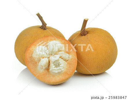 Santol fruit isolated on white background 25983847