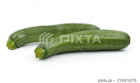 zucchini isolated on white background zucchini isolated on white background 25983870