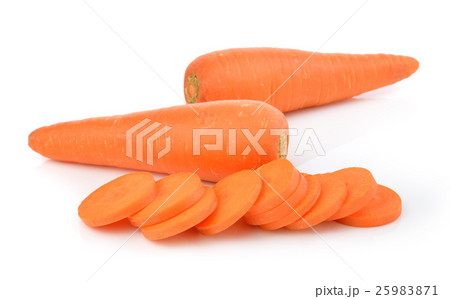 carrots isolated on a  white background 25983871