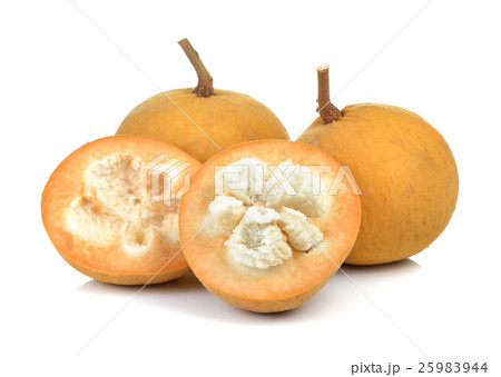 Santol fruit isolated on white background 25983944